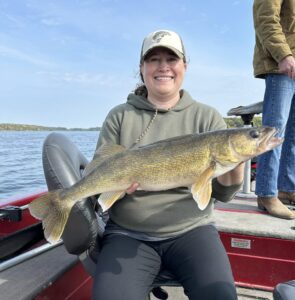 Memorial Day Guide Trip with a Big Walleye